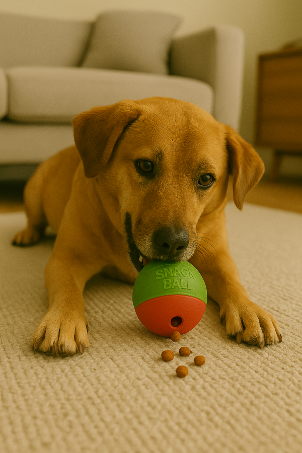 Pelota Dosificadora (Snack Ball) TRUQYS de 11 cm / 128gr - Imagen 3